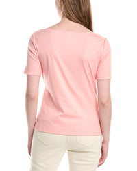 Lafayette 148 New York Petite Twisted Top