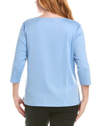 Lafayette 148 New York Plus Carver T-Shirt
