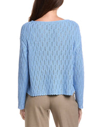 Lafayette 148 New York Lafayette 148 New York Honeycomb Silk-Blend Sweater