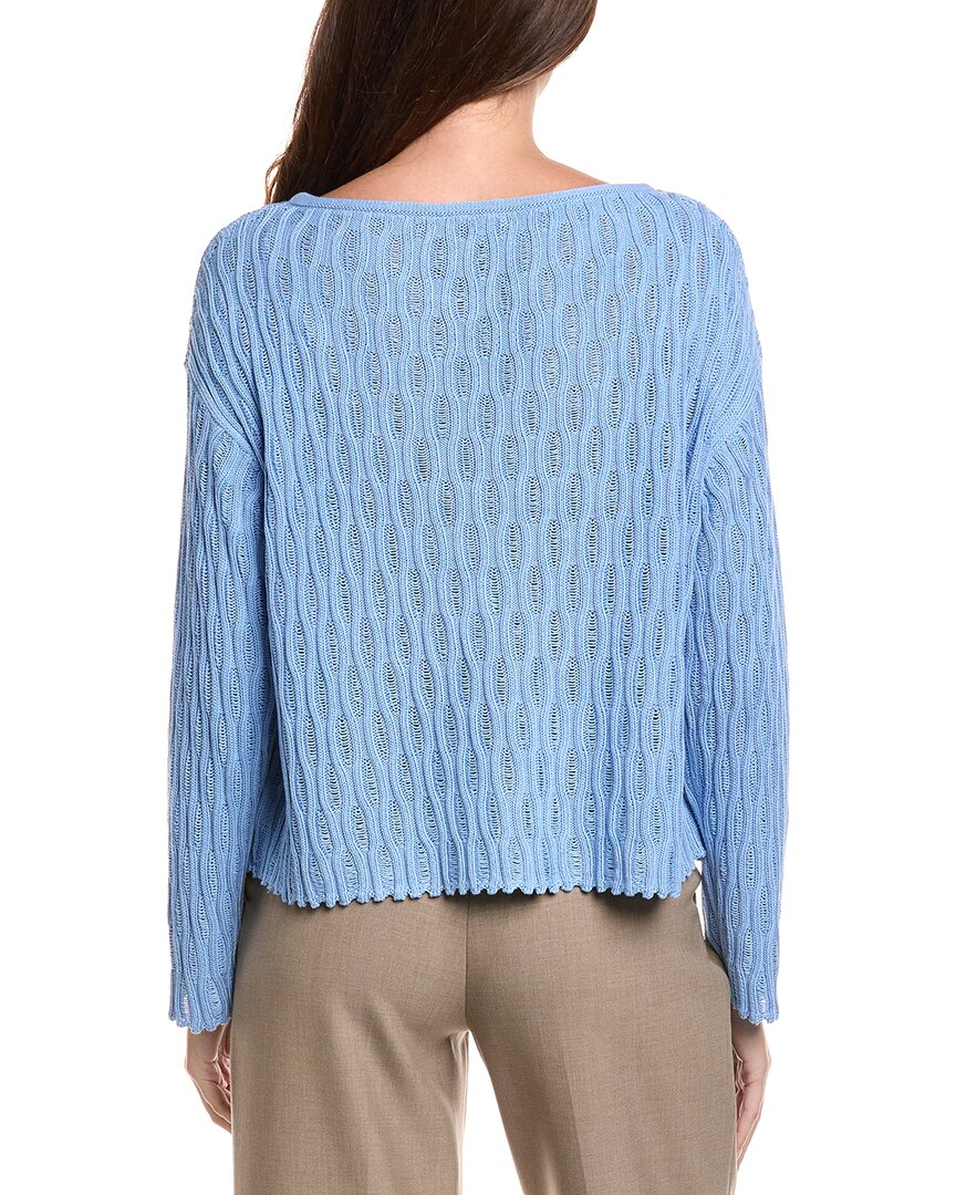 Lafayette 148 New York Lafayette 148 New York Honeycomb Silk-Blend Sweater