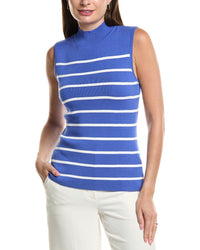 Tahari Asl Petite Knit Shirt