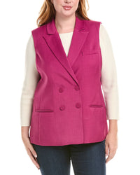 Tahari Asl Plus Waistcoat