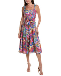 Tahari Asl Maxi Dress Purple