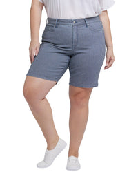 Nydj Plus Ella Malaga Stripe Short Multi