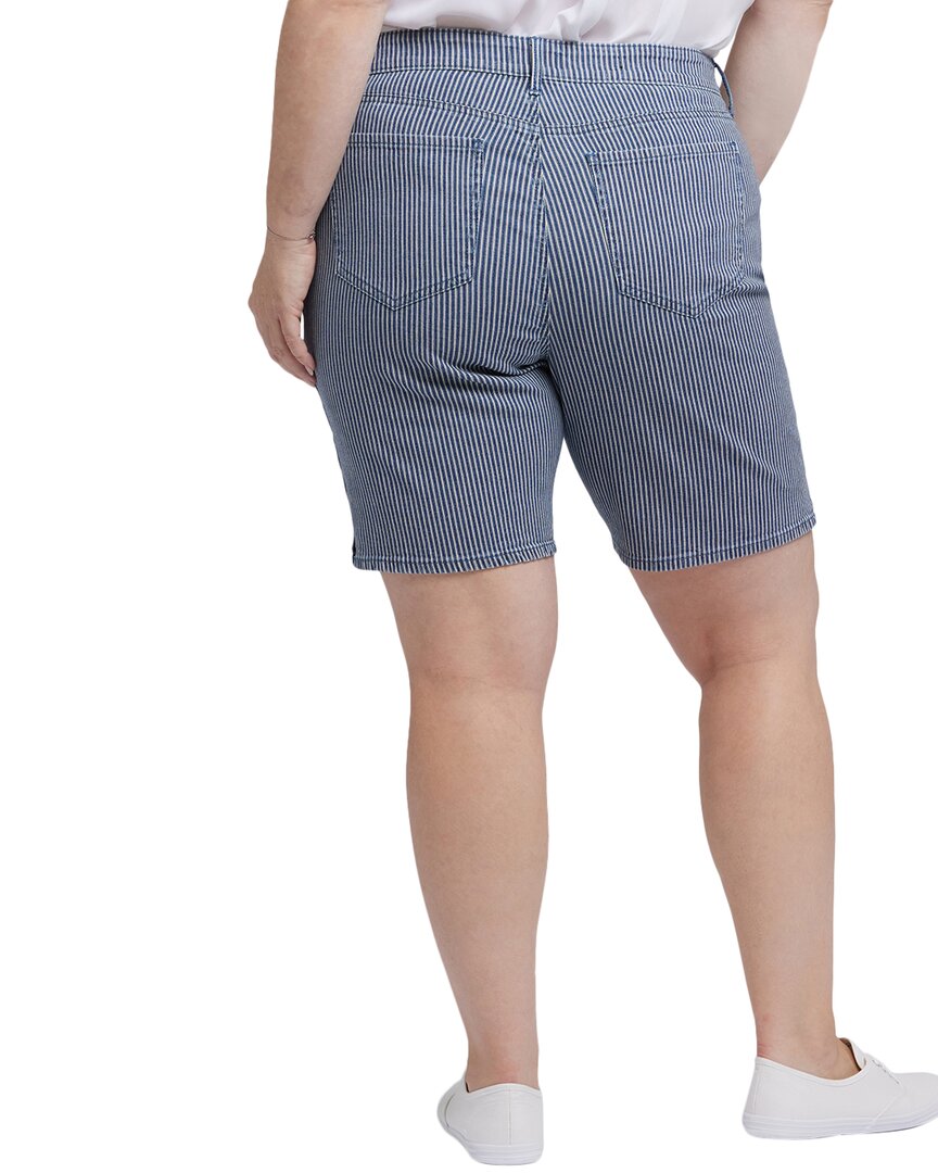 Nydj Plus Ella Malaga Stripe Short