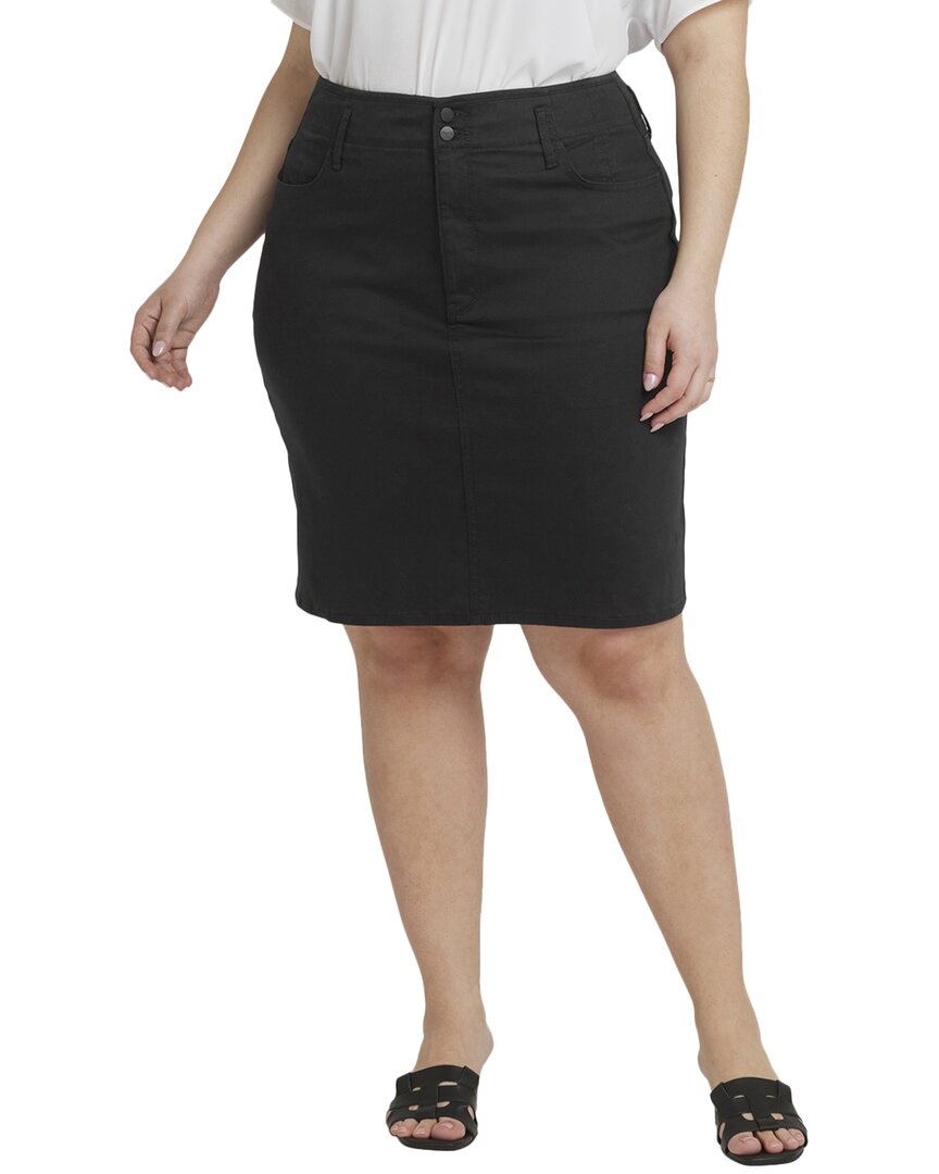 Nydj Plus Skirt Black