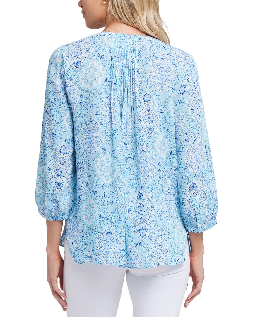 Nydj Petite Pintuck Blouse