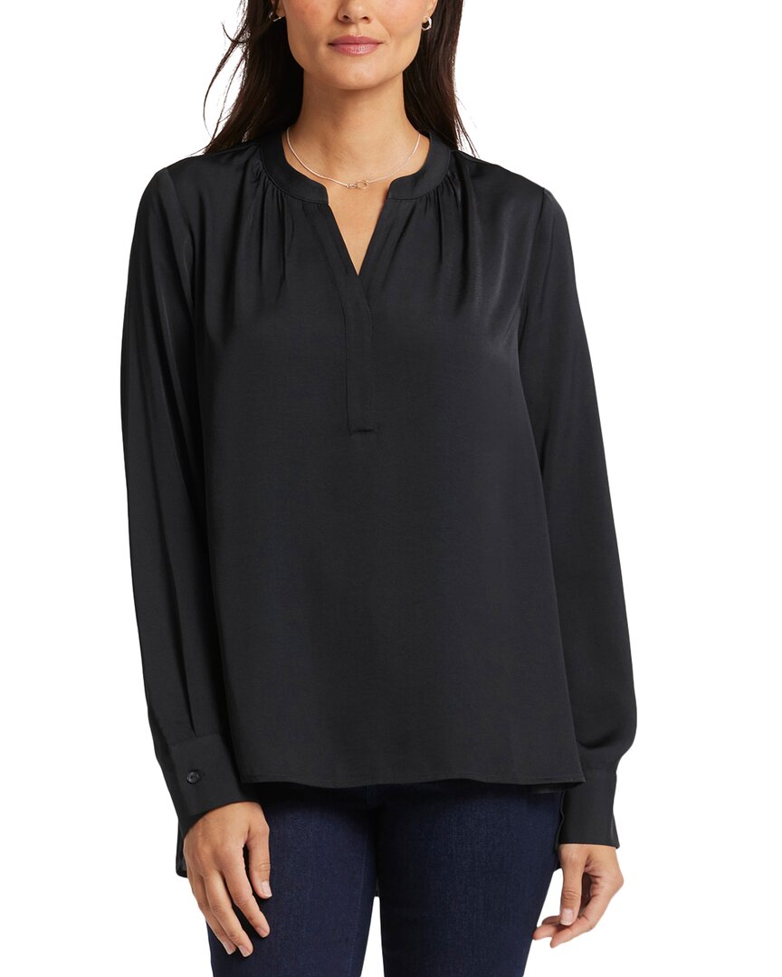 Nydj Melody Blouse Black
