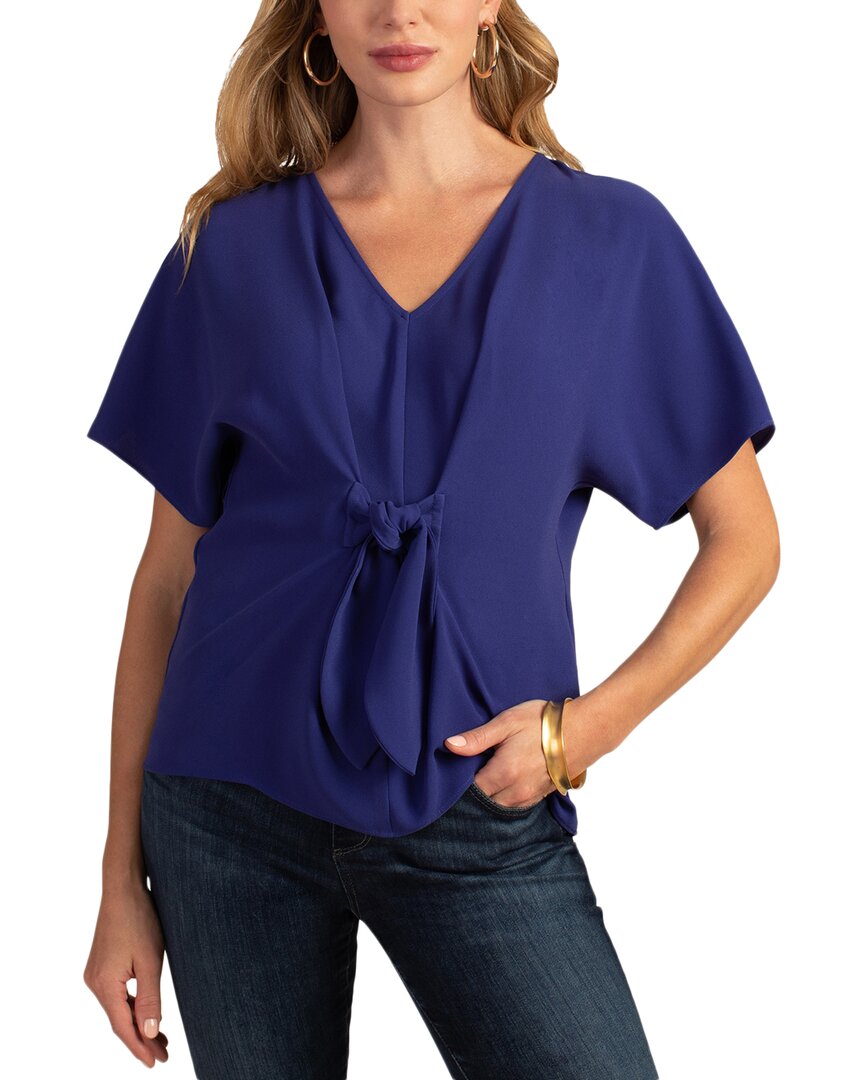 Trina Turk Nahla Top Blue