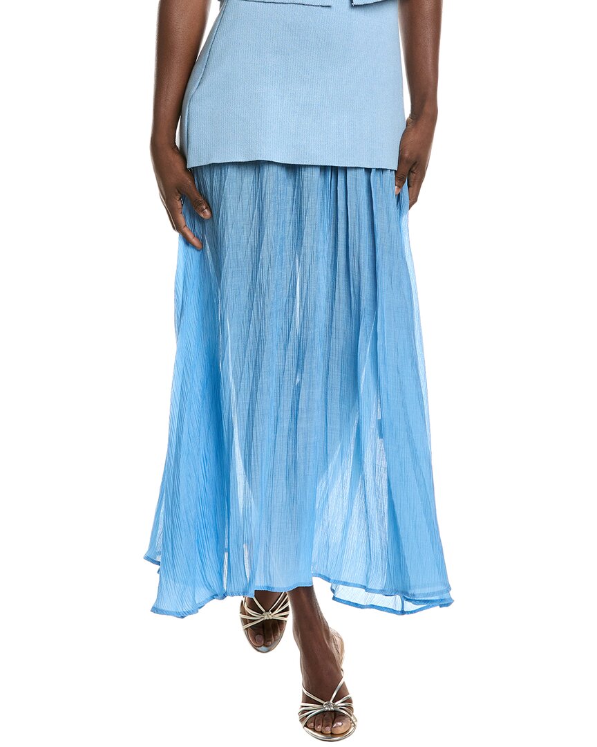 Anna Kay Galvy Midi Skirt Regular 4 (S) Blue