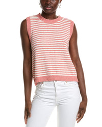 Anna Kay Vanamata Cashmere-Blend Sweater Pink