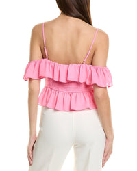 1.State Ruffle Top