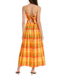 1.State Twist Neck Maxi Dress