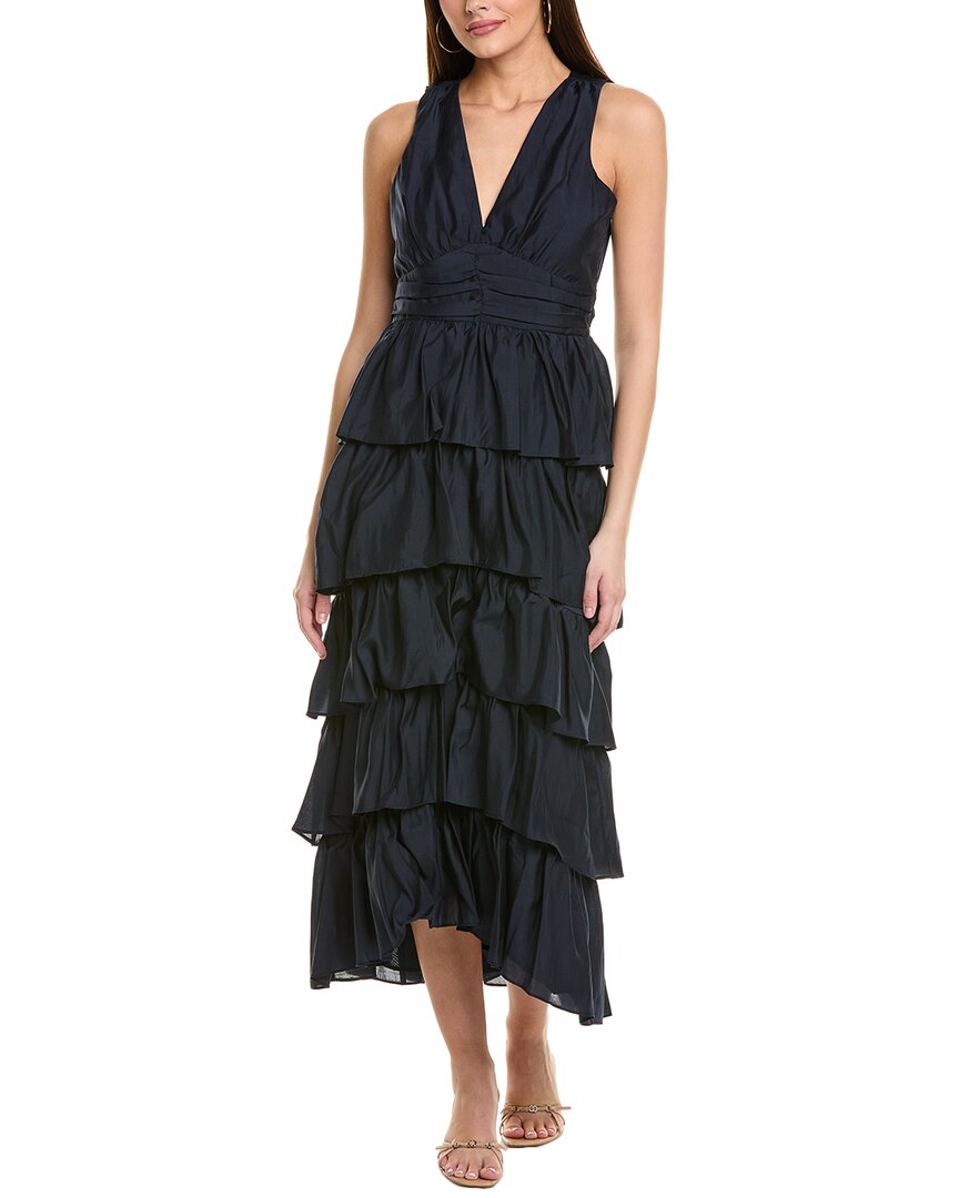 1.State Cascading Ruffle Maxi Dress