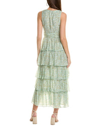 1.State Cascading Ruffle Maxi Dress