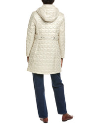 Via Spiga Box Quilt Walker Coat