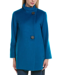 Fleurette Wool-Blend Coat