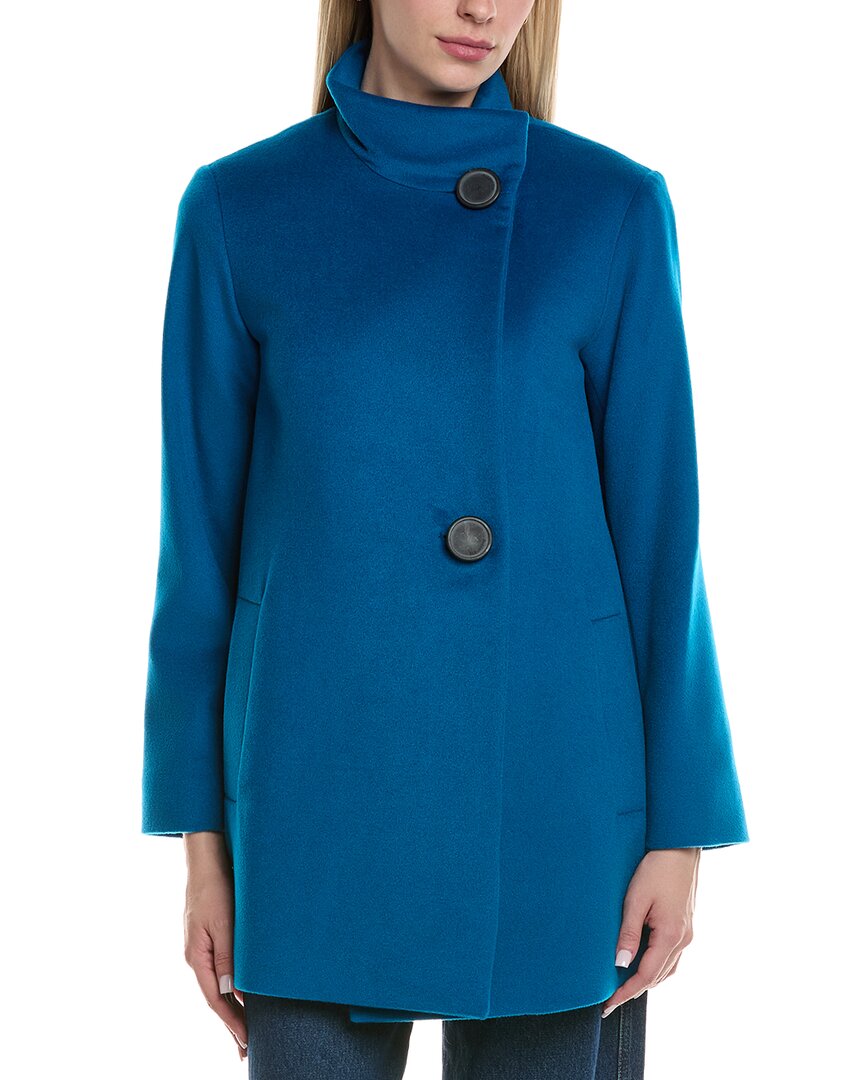 Fleurette Wool-Blend Coat