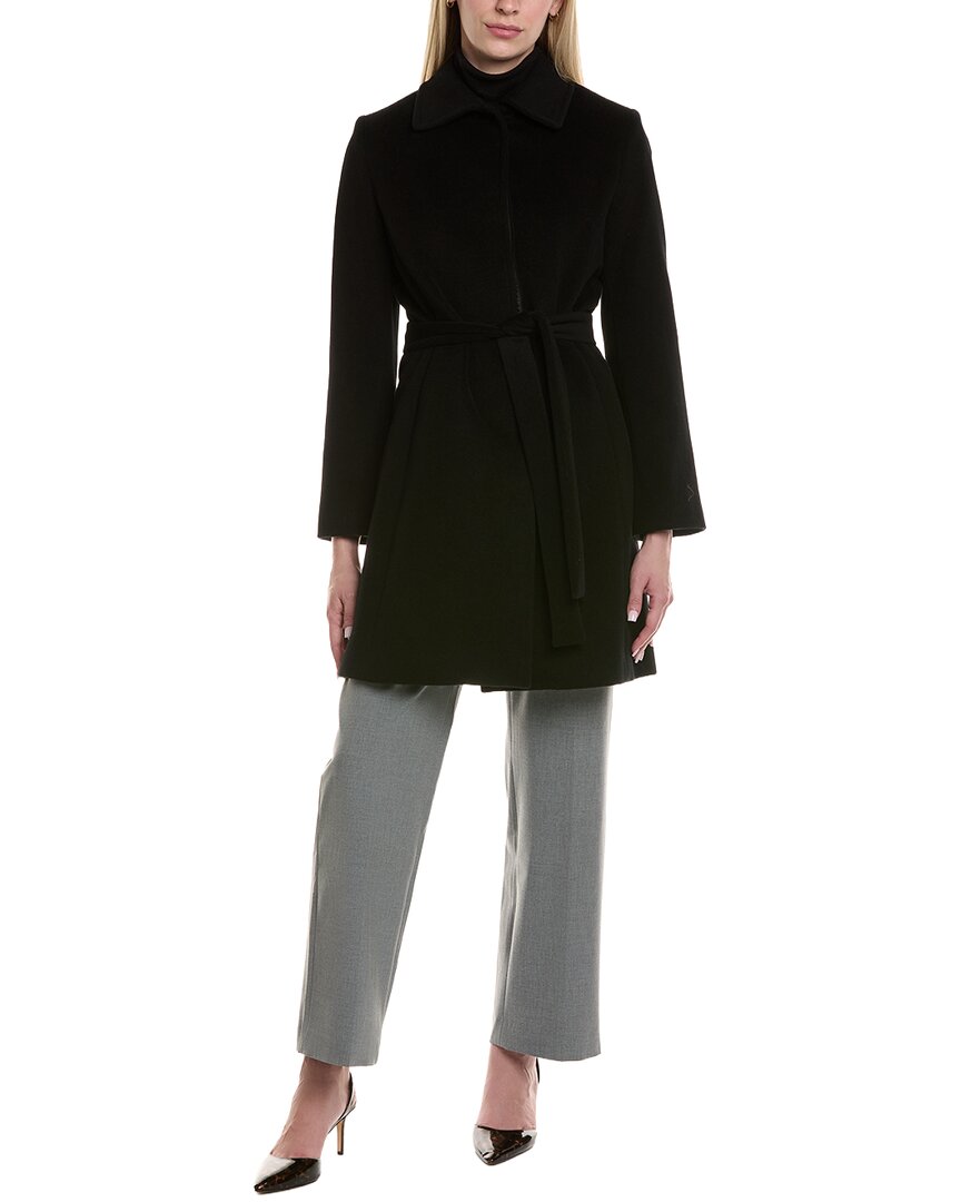 Fleurette Wool-Blend Coat
