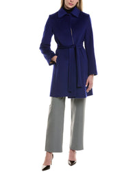 Fleurette Wool-Blend Coat
