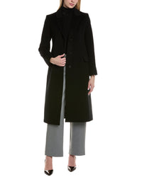 Fleurette Wool-Blend Coat