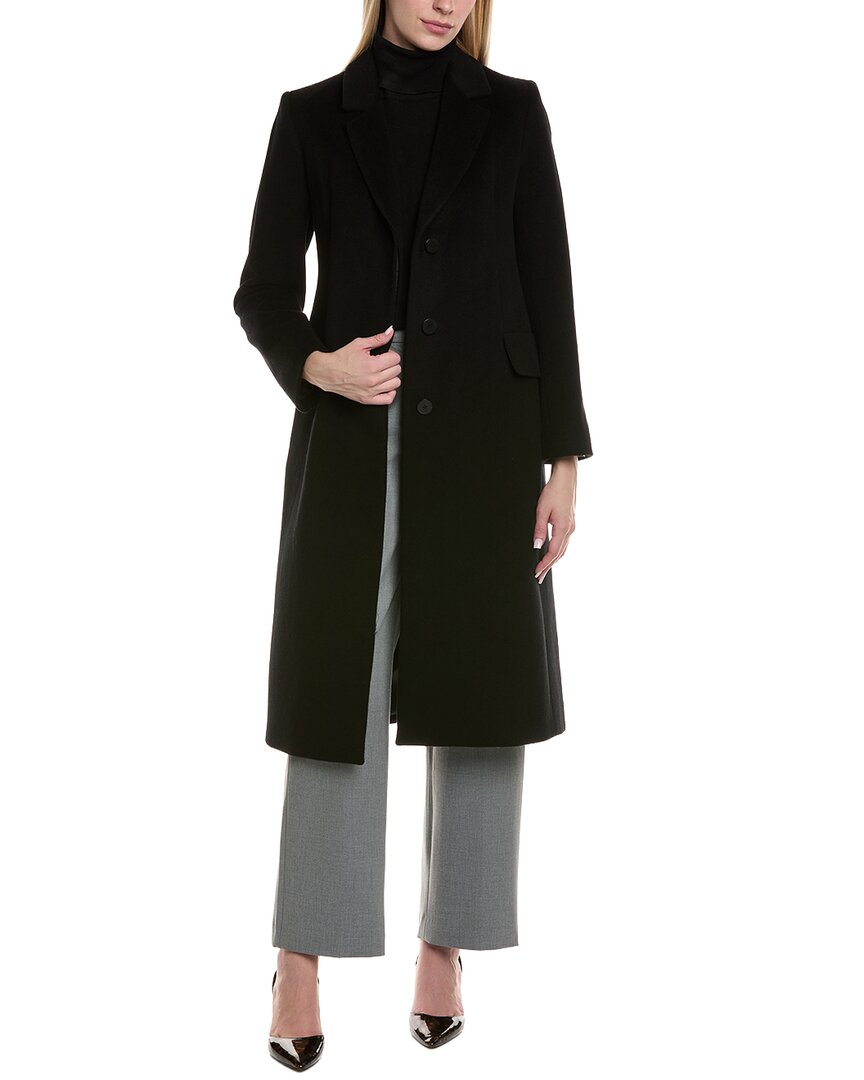 Fleurette Wool-Blend Coat