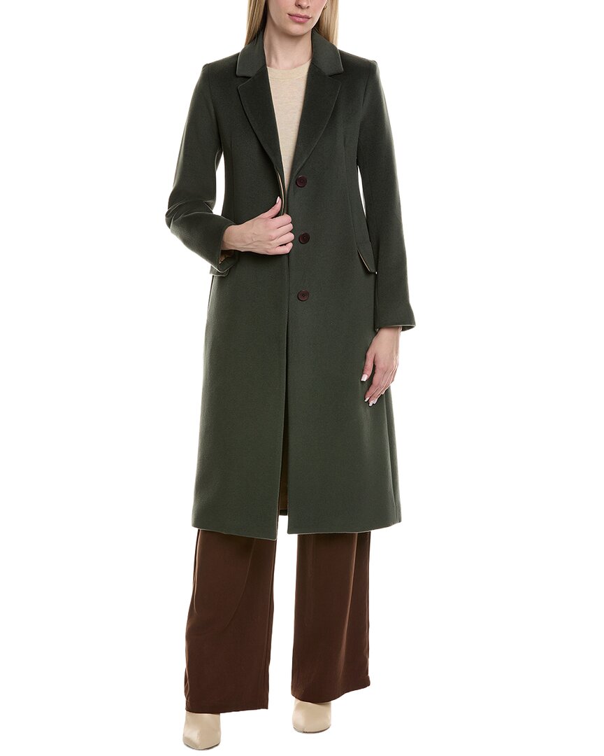 Fleurette Wool-Blend Coat