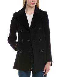 Fleurette Wool-Blend Coat