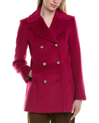 Fleurette Wool-Blend Coat