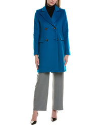 Fleurette Wool-Blend Coat