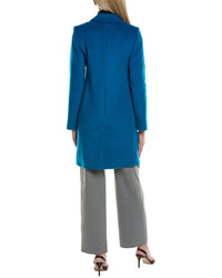 Fleurette Wool-Blend Coat