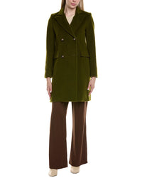 Fleurette Wool-Blend Coat