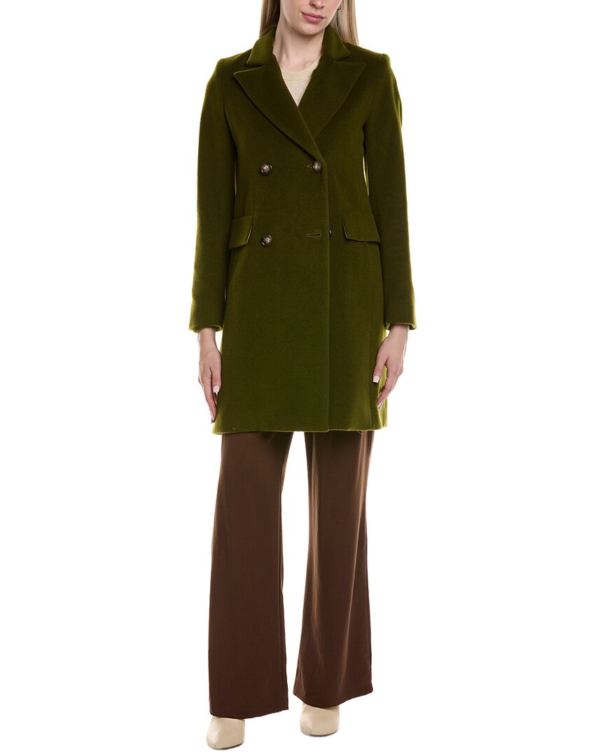 Fleurette Wool-Blend Coat