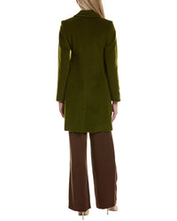 Fleurette Wool-Blend Coat
