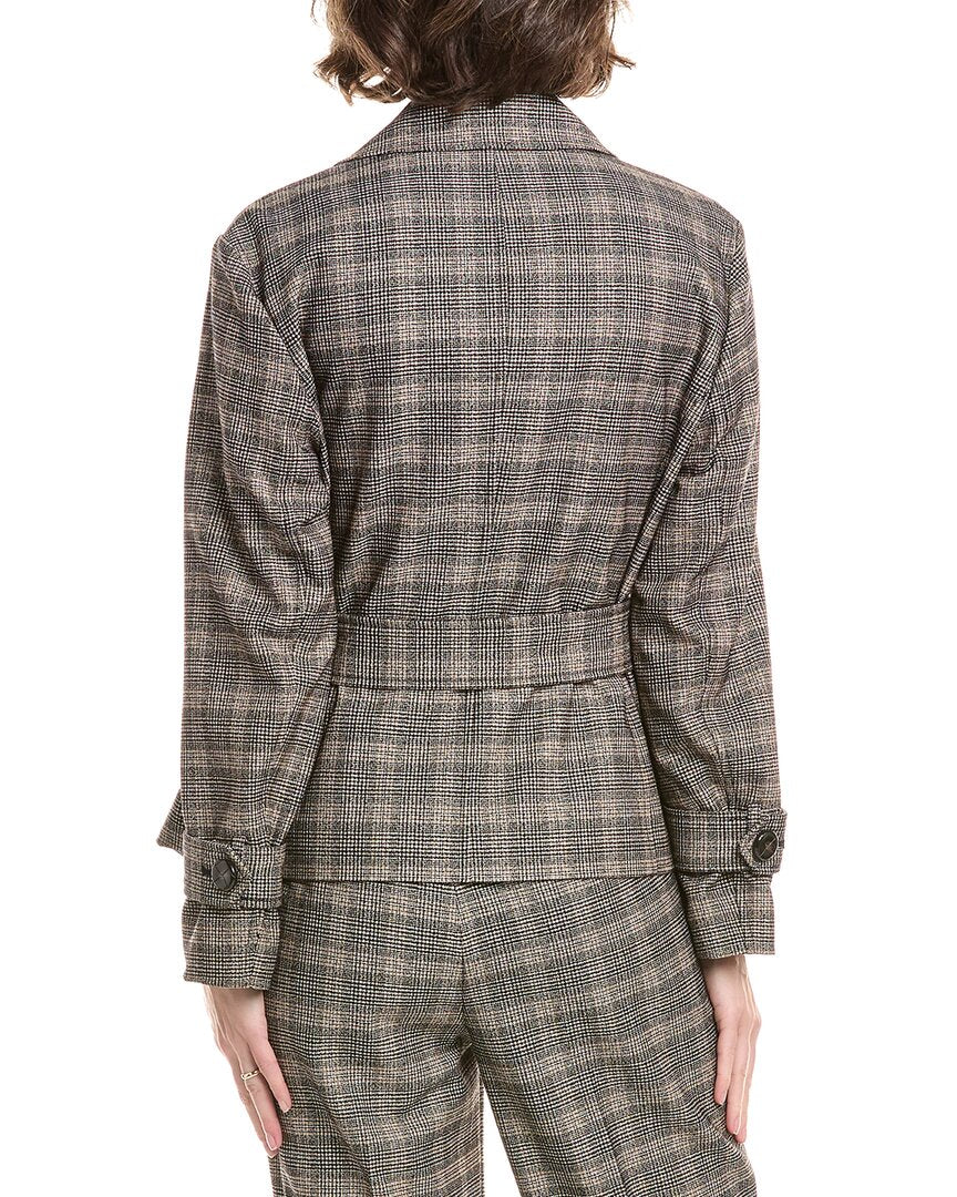 Anne Klein Belted Trench Jacket