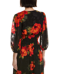 Laundry By Shelli Segal Jacquard Blouse