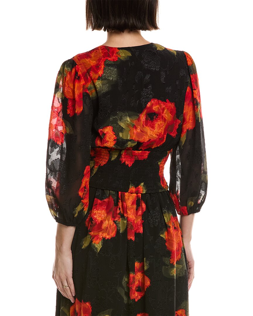 Laundry By Shelli Segal Jacquard Blouse