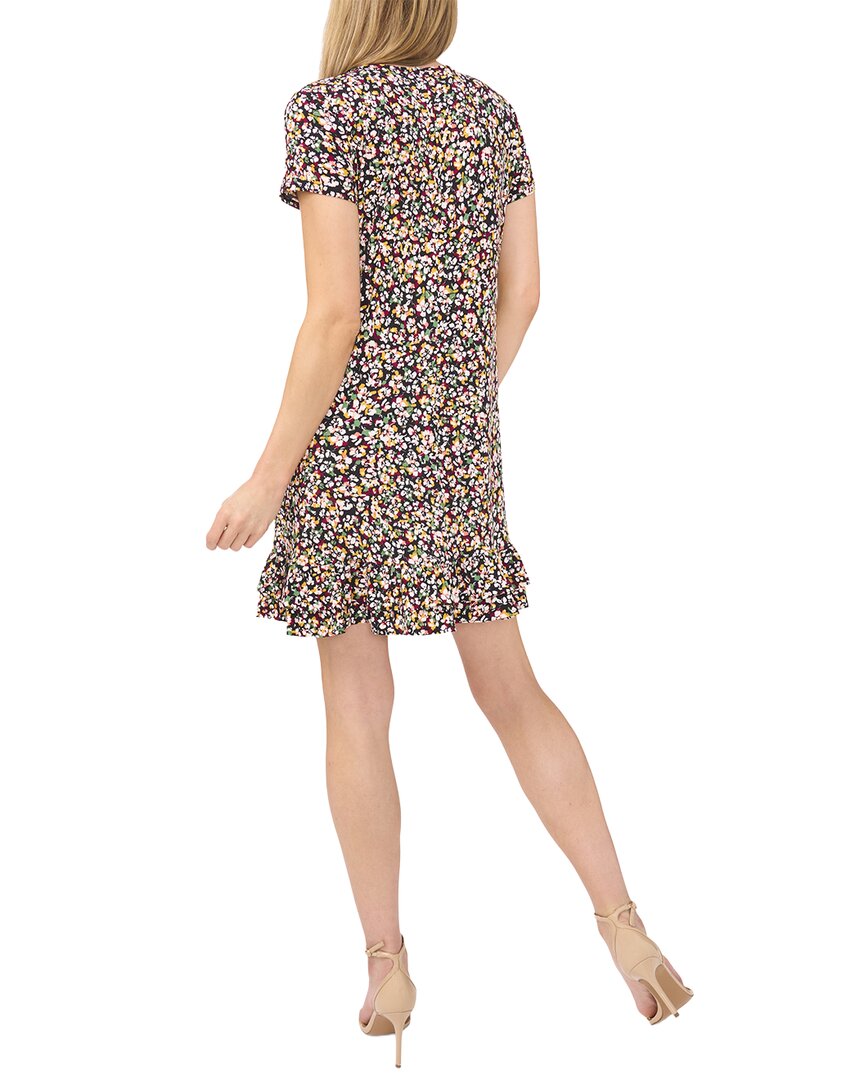 Cece Tie Front Flutter Sleeve Dress