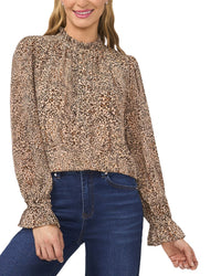 Cece Y-Neck Top