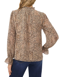 Cece Y-Neck Top