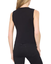 Cece Jewel Button Vest