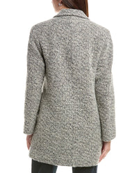Fleurette Double Breasted Wool Coat