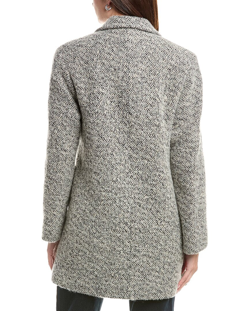 Fleurette Double Breasted Wool Coat