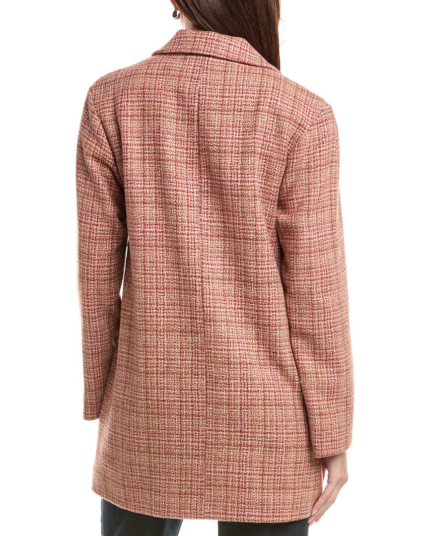 Fleurette Double Breasted Wool Coat