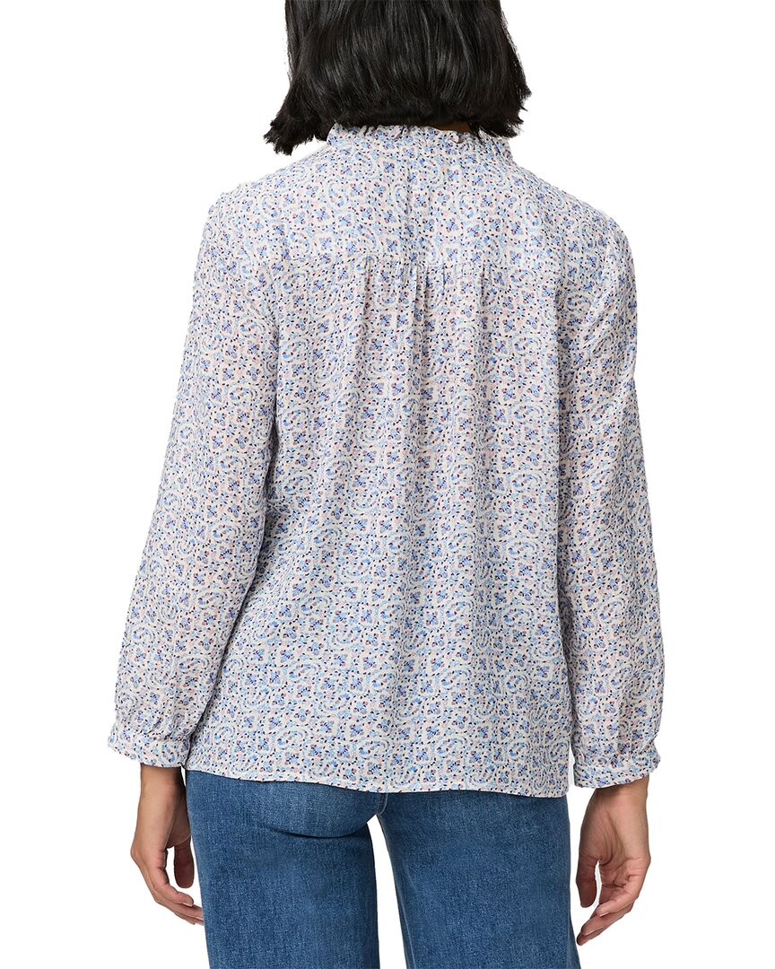 Paige Sharene Linen-Blend Top