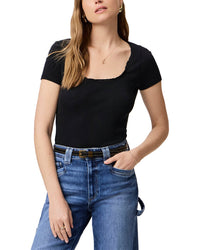 Paige Mariana T-Shirt Regular 0 (XS) Black