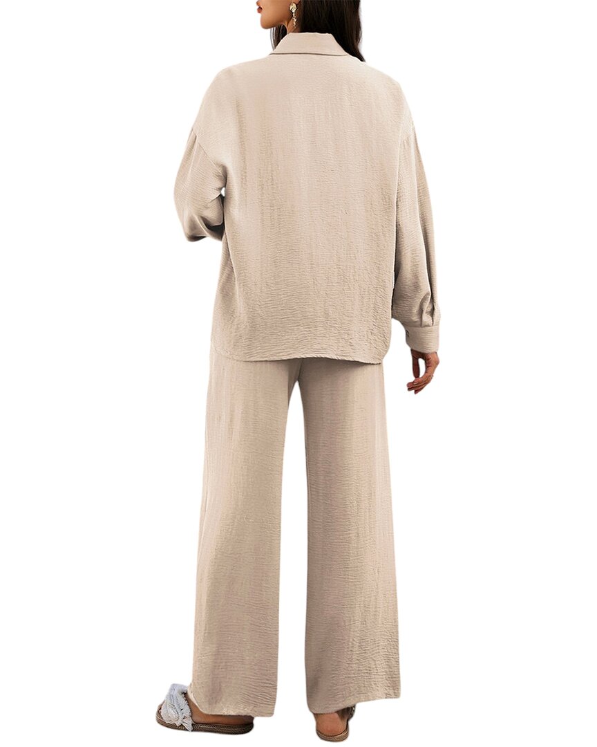 Luna Tuccini Luna Tuccini 2Pc Shirt & Pant Set