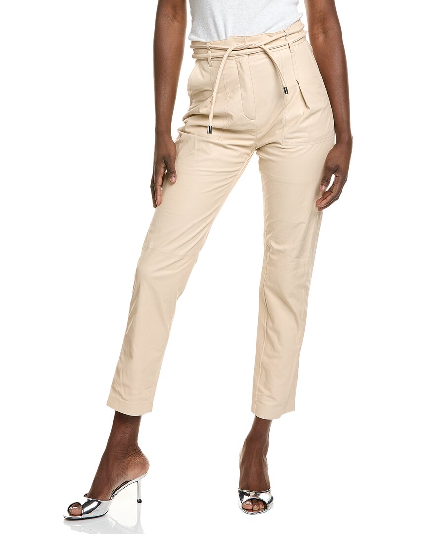 Iro Sulvan Leather Pant White