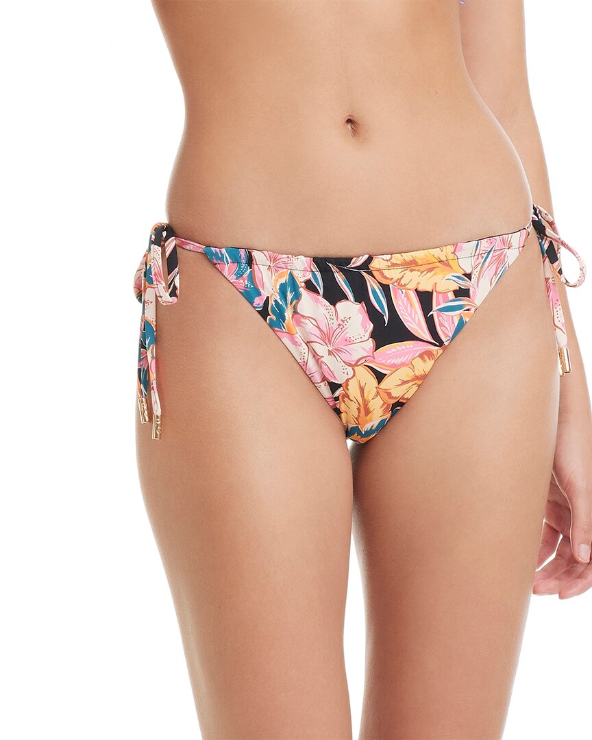 Red Carter Catch Me Later Tie Side Bottom Pink