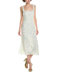 Marion Midi Dress Blue